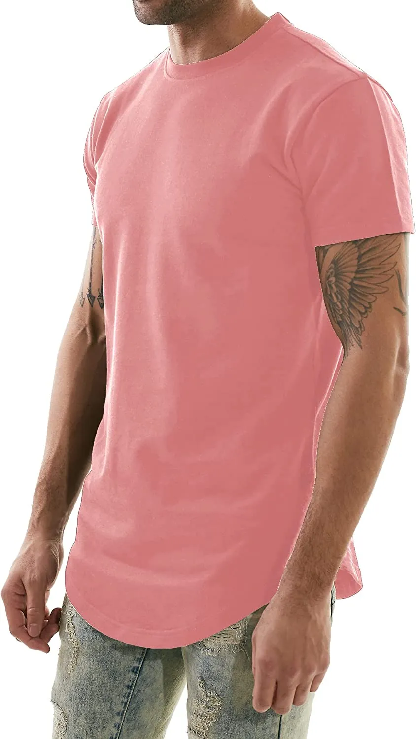 Hipster Elongated  Long Length ScoopT-Shirts