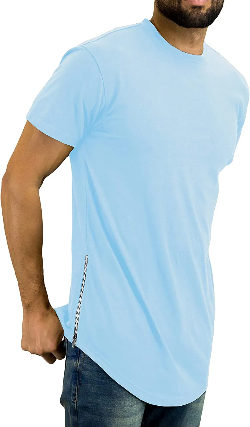 Hipster Elongated  Long Length ScoopT-Shirts