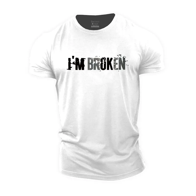 I Am Ok Cotton T-Shirts