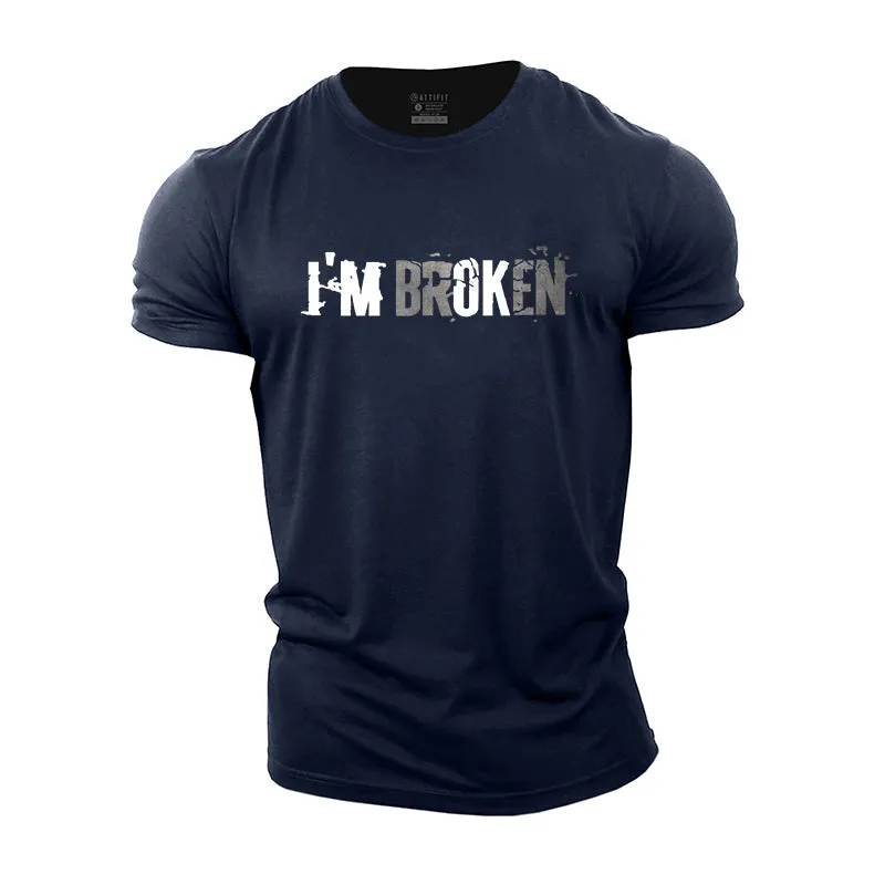 I Am Ok Cotton T-Shirts