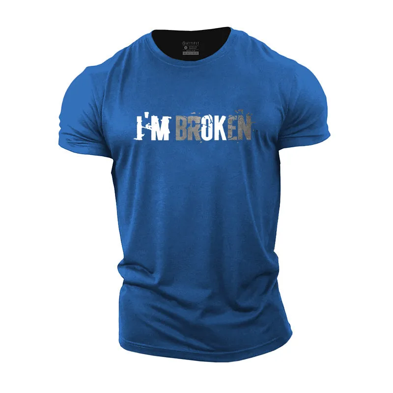 I Am Ok Cotton T-Shirts