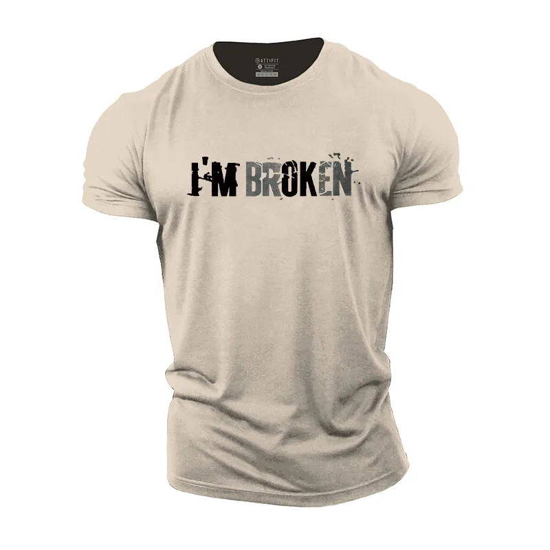 I Am Ok Cotton T-Shirts