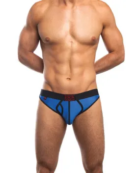 Jack Adams Bodyflex Mesh Jockstrap Royal-black Xl