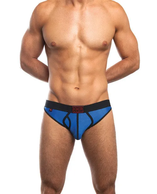 Jack Adams Bodyflex Mesh Jockstrap Royal-black Xl