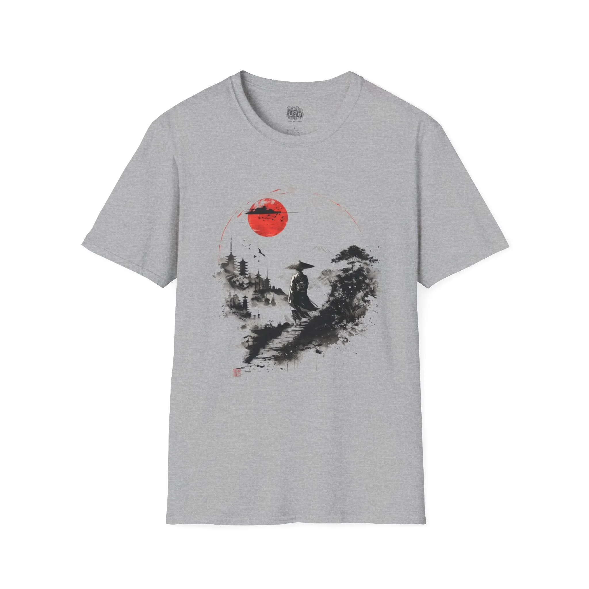 Japanese Art Raising Sun T-Shirt