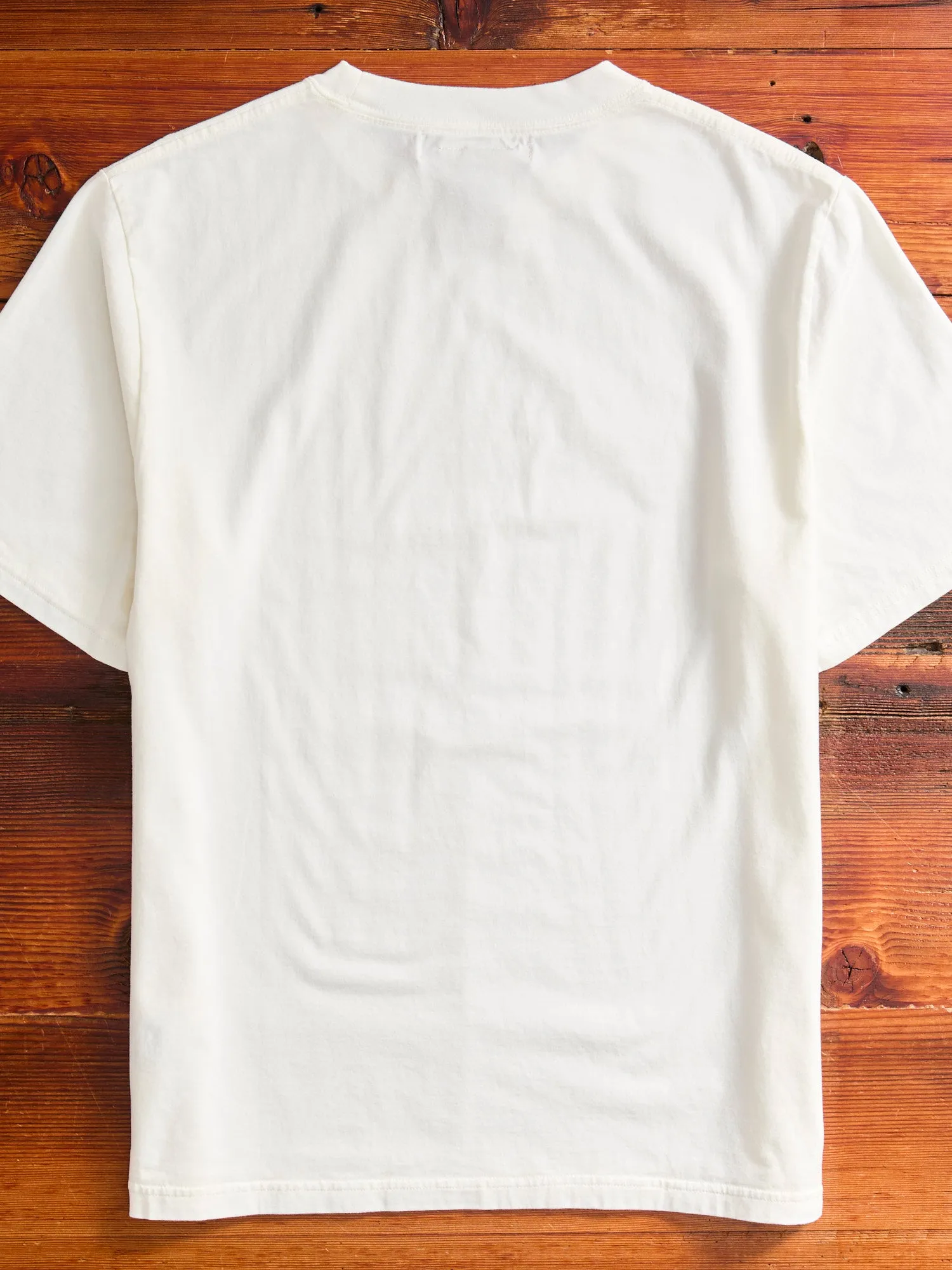 Jersey Regular T-Shirt in Off White