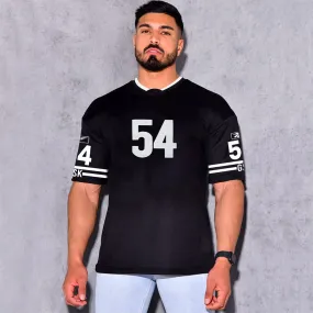 Jupiter Sporty Style Oversized No 54 Baseball Tee Shirt Jupiter Sporty Style Oversized No 54 Baseball Tee Shirt