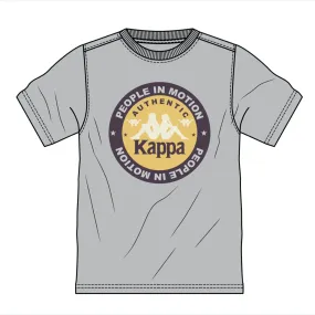 Kappa Grey-Violet Authentic Franeker Tee (36167HW-A2Z)