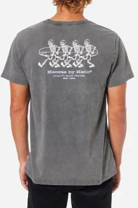 KATIN HERMANOS TEE - BLACK SAND WASH