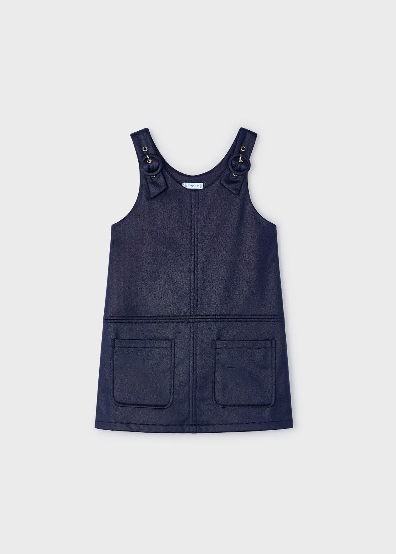 Knit Pinafore and L/S Polo/Mayoral