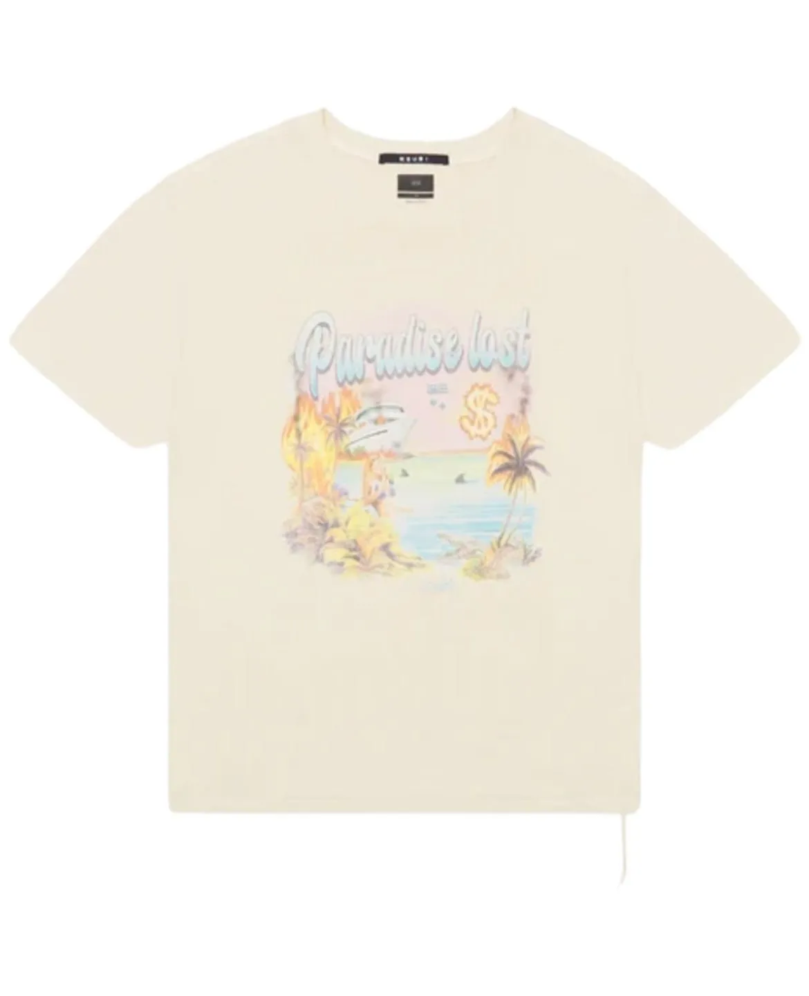 Ksubi Paradise Biggie Tee Dusty Desert Tan