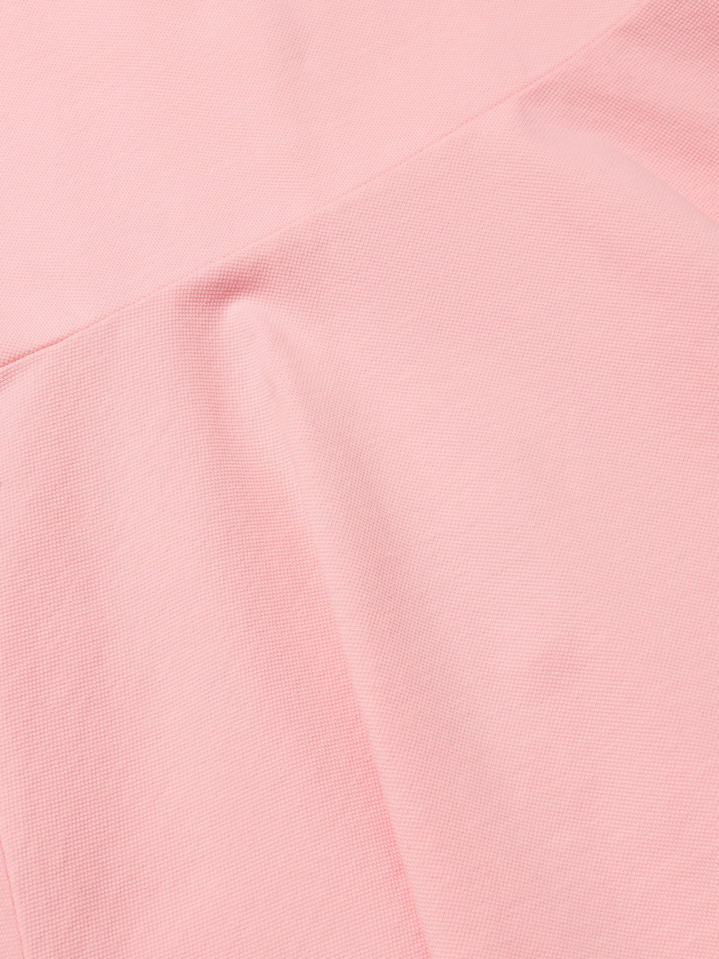 Lacoste Girls Sleeveless Polo Dress in Pink