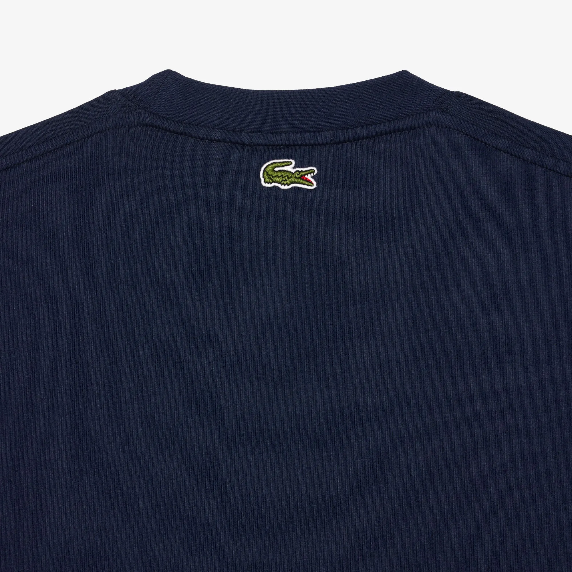 Lacoste Signature Print T-shirt TH2739 // MIDNIGHT BLUE 166