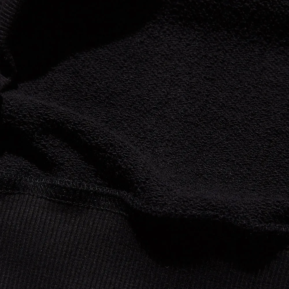LOGO EMBROIDERY CREWNECK BLACK