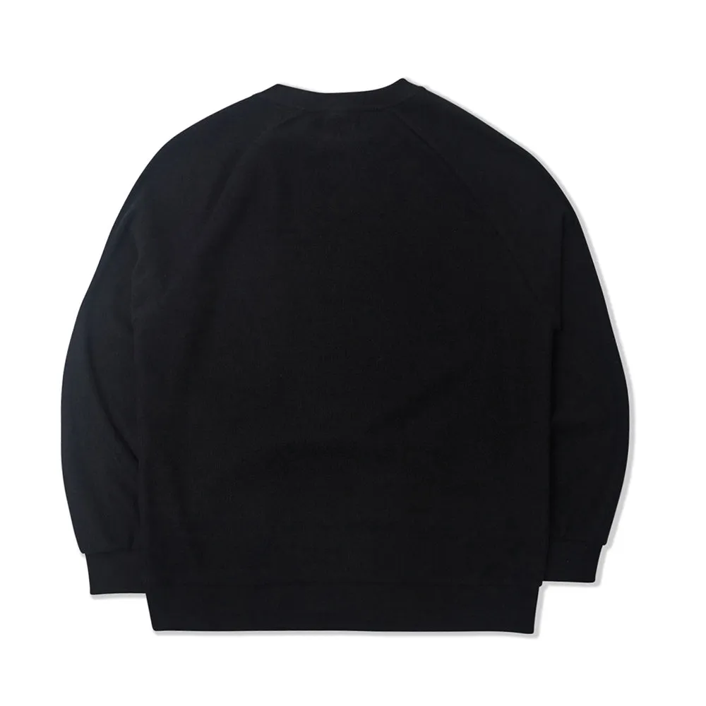 LOGO MR CREWNECK BLACK