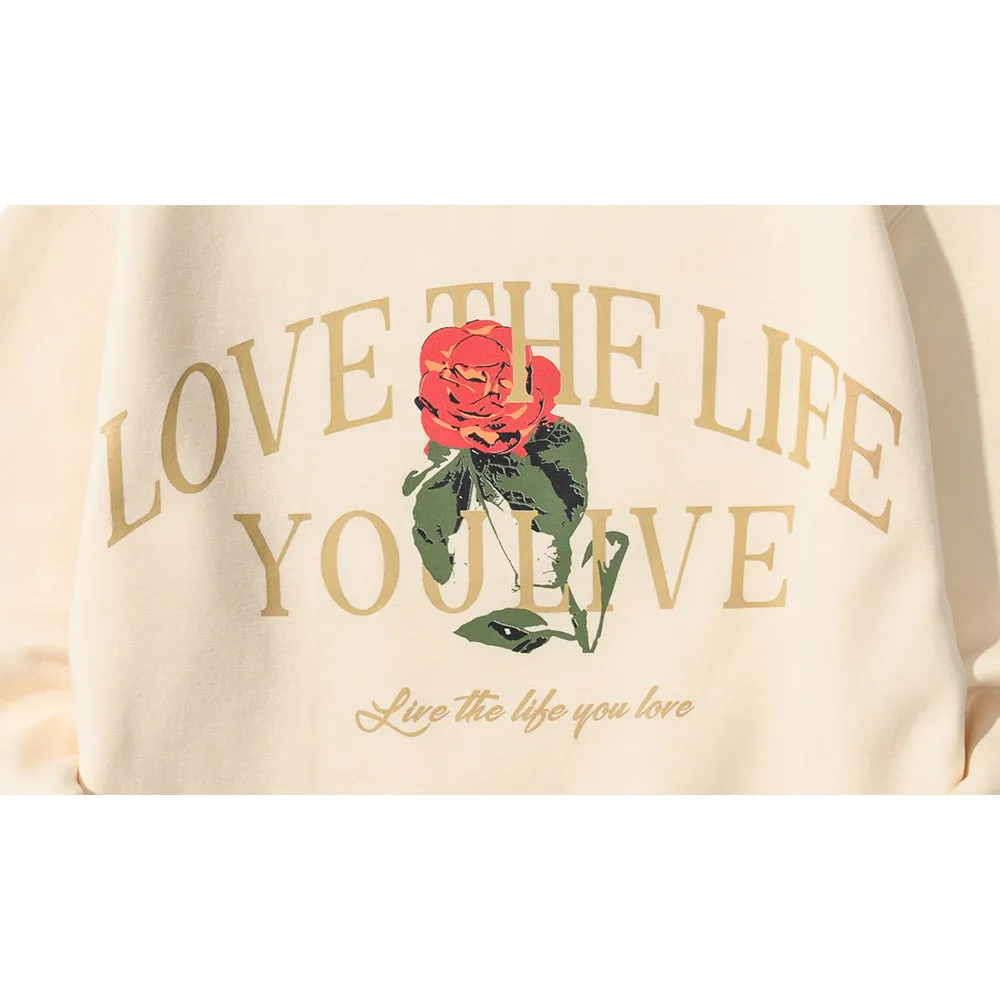 LOVEROSE CREWNECK CREAM