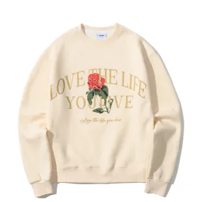 LOVEROSE CREWNECK CREAM