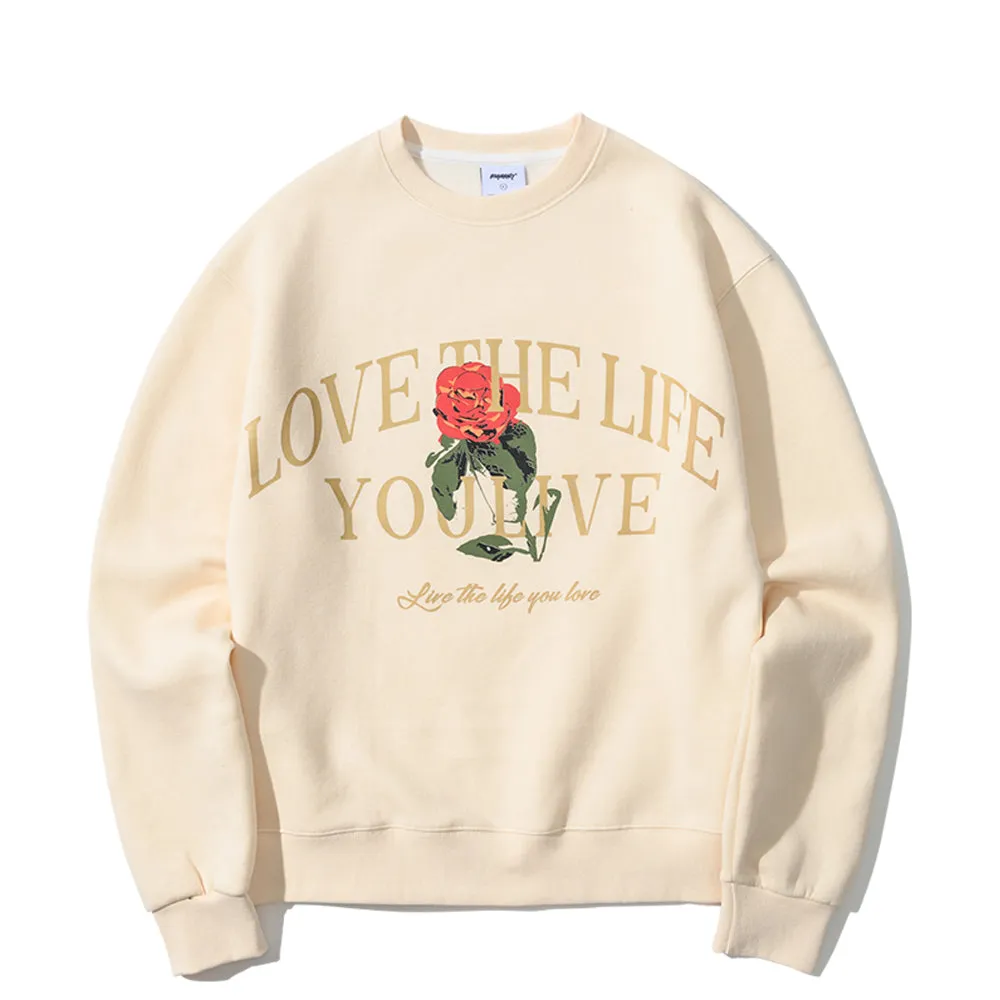 LOVEROSE CREWNECK CREAM