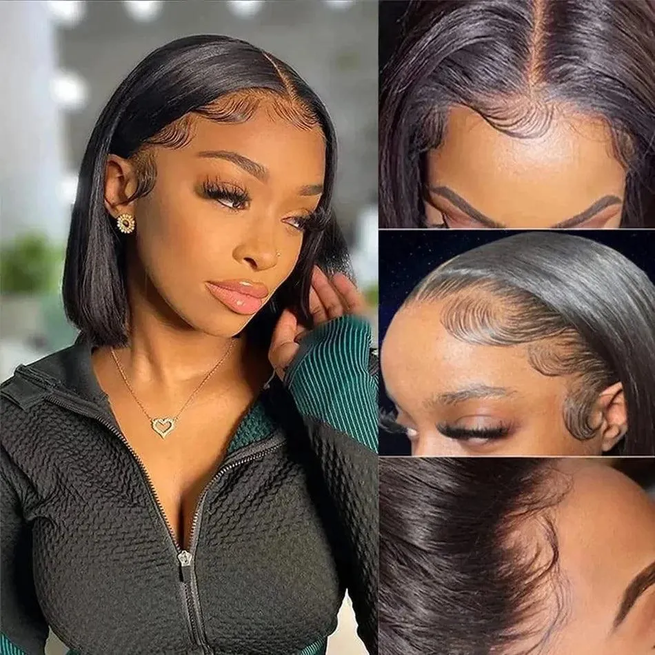 Luxe T-Part Bob Human Hair Wig: Premium Quality & Effortless Style