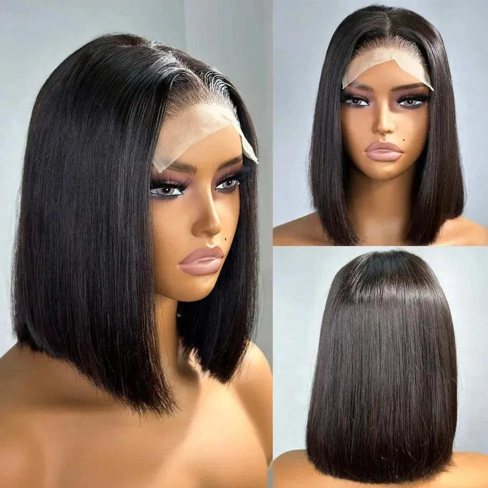 Luxe T-Part Bob Human Hair Wig: Premium Quality & Effortless Style