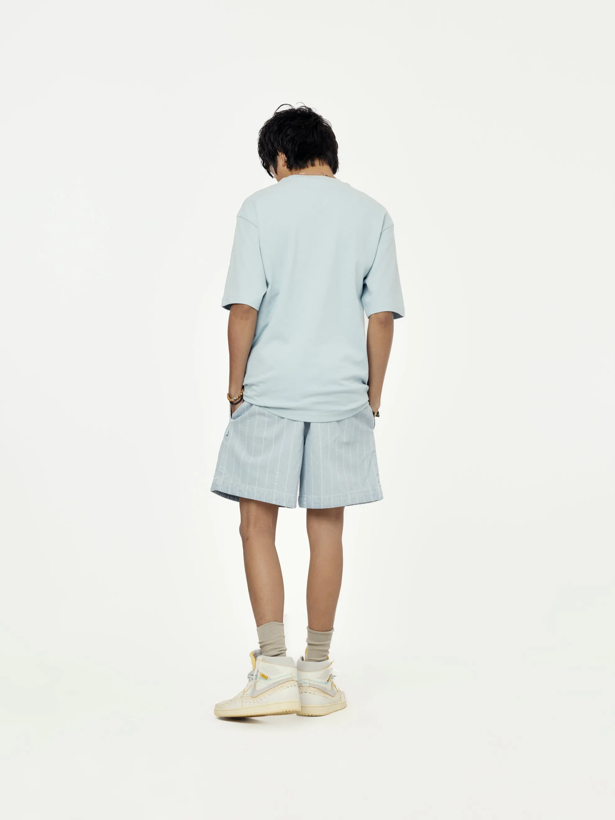 M J AMM SS TEE (LT ARMORY BLUE)