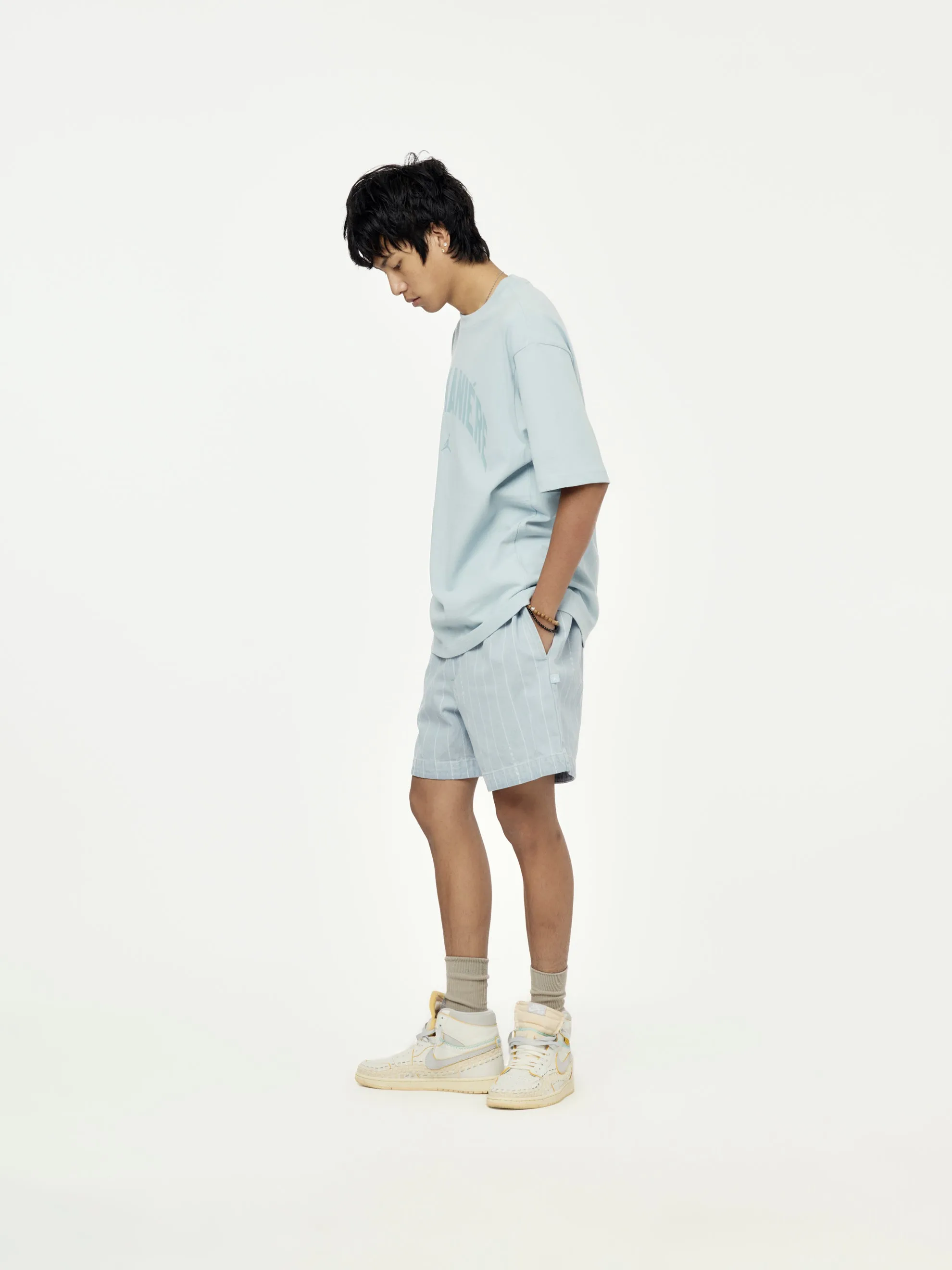 M J AMM SS TEE (LT ARMORY BLUE)