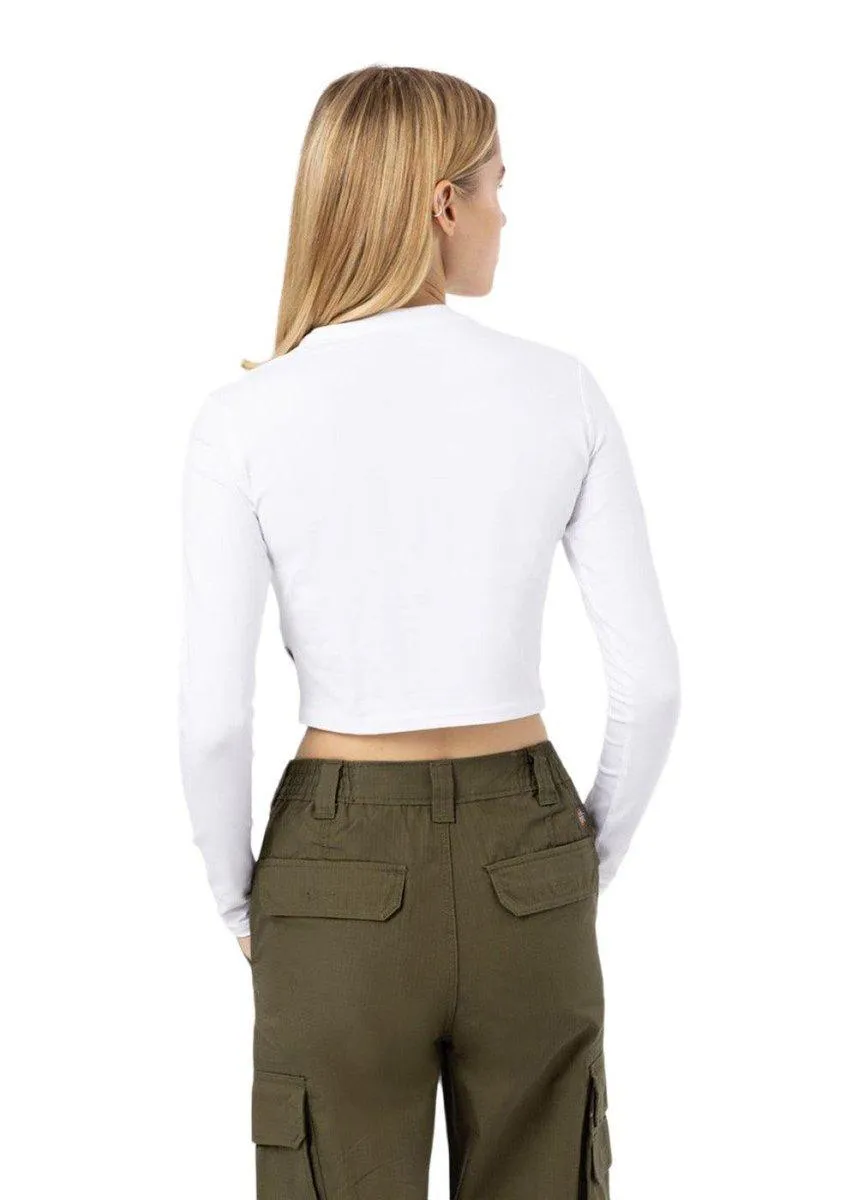 Maple Valley Tee LS - White
