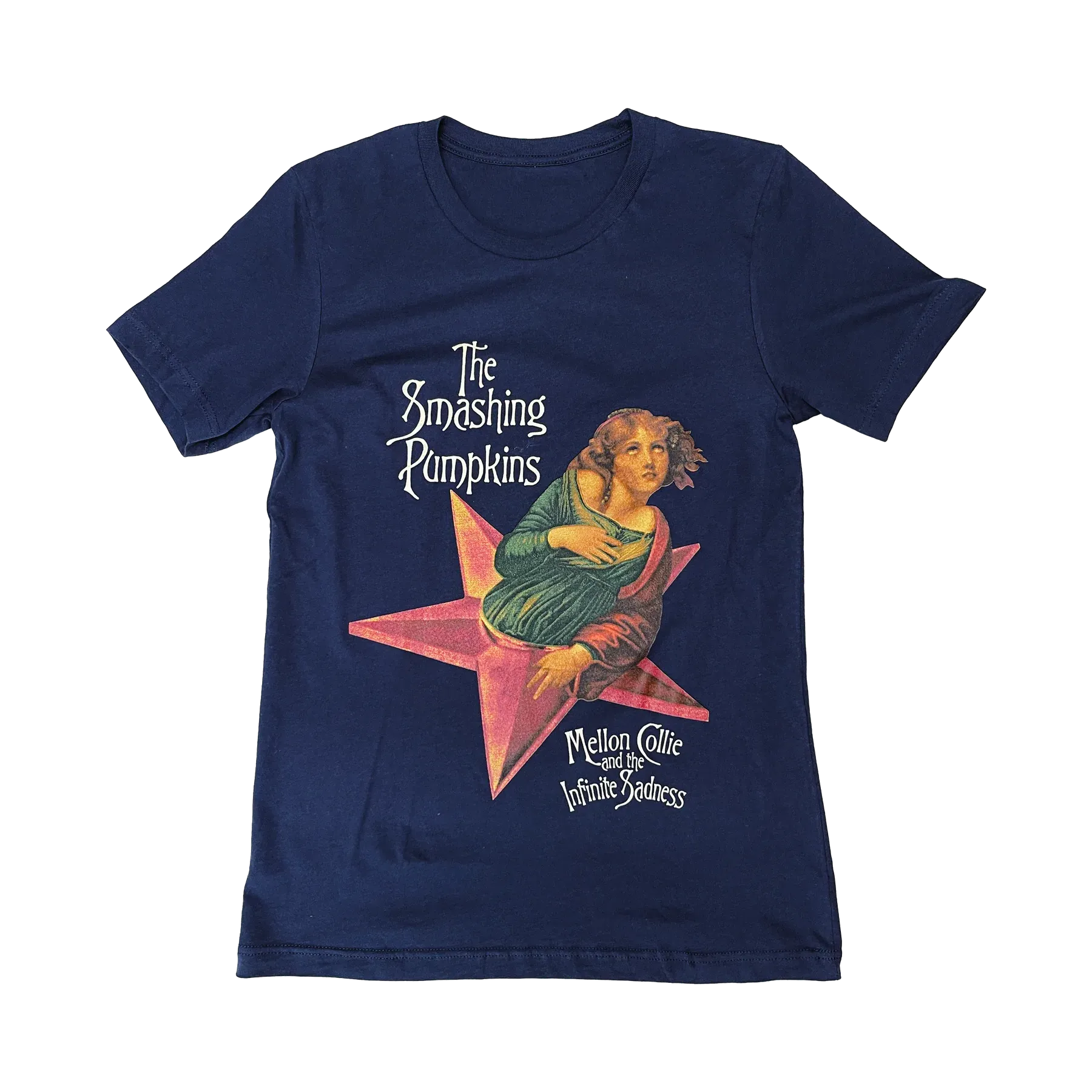 MELLON COLLIE NAVY STAR T-SHIRT