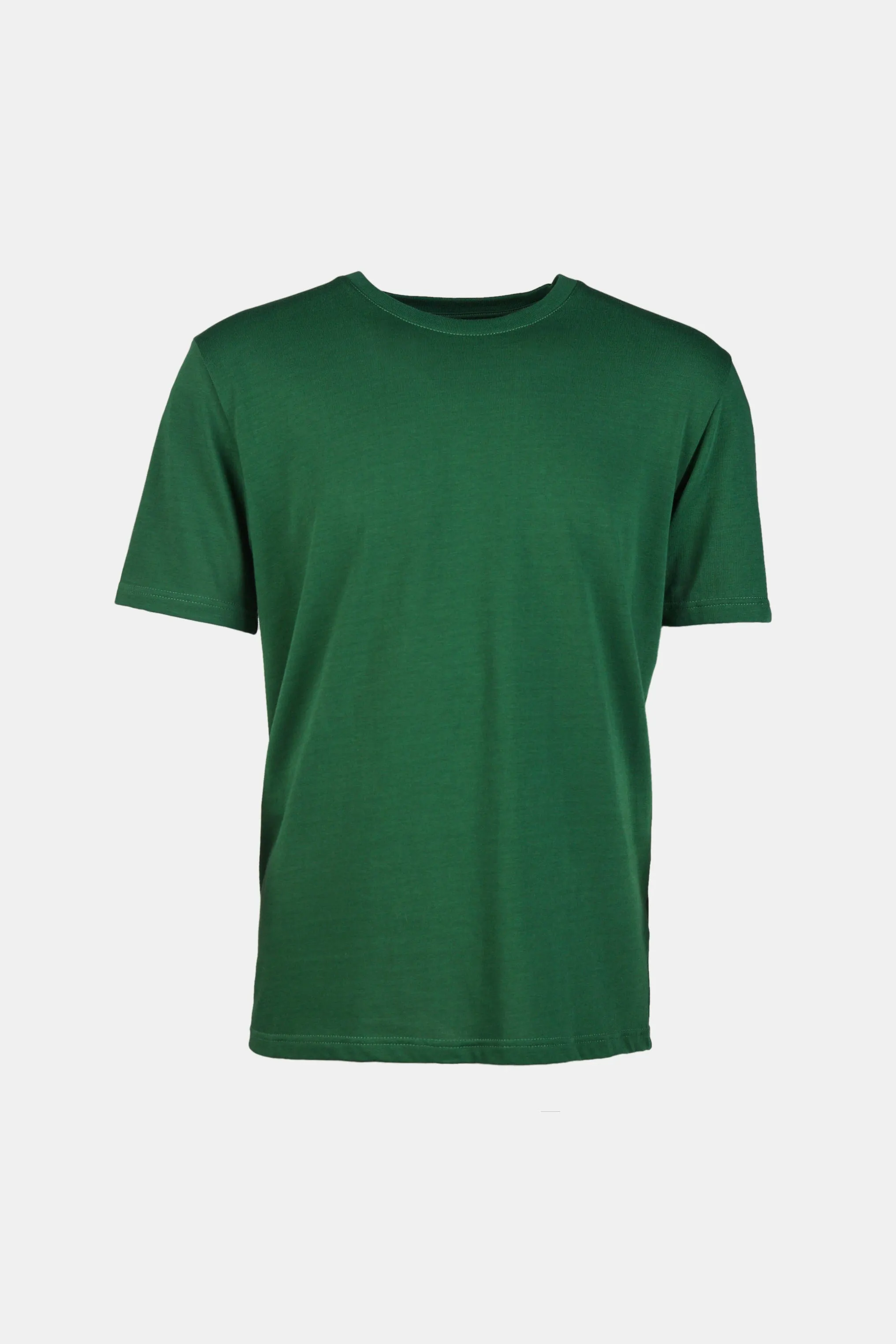 Men's Short Sleeve T Shirt Bottle Green