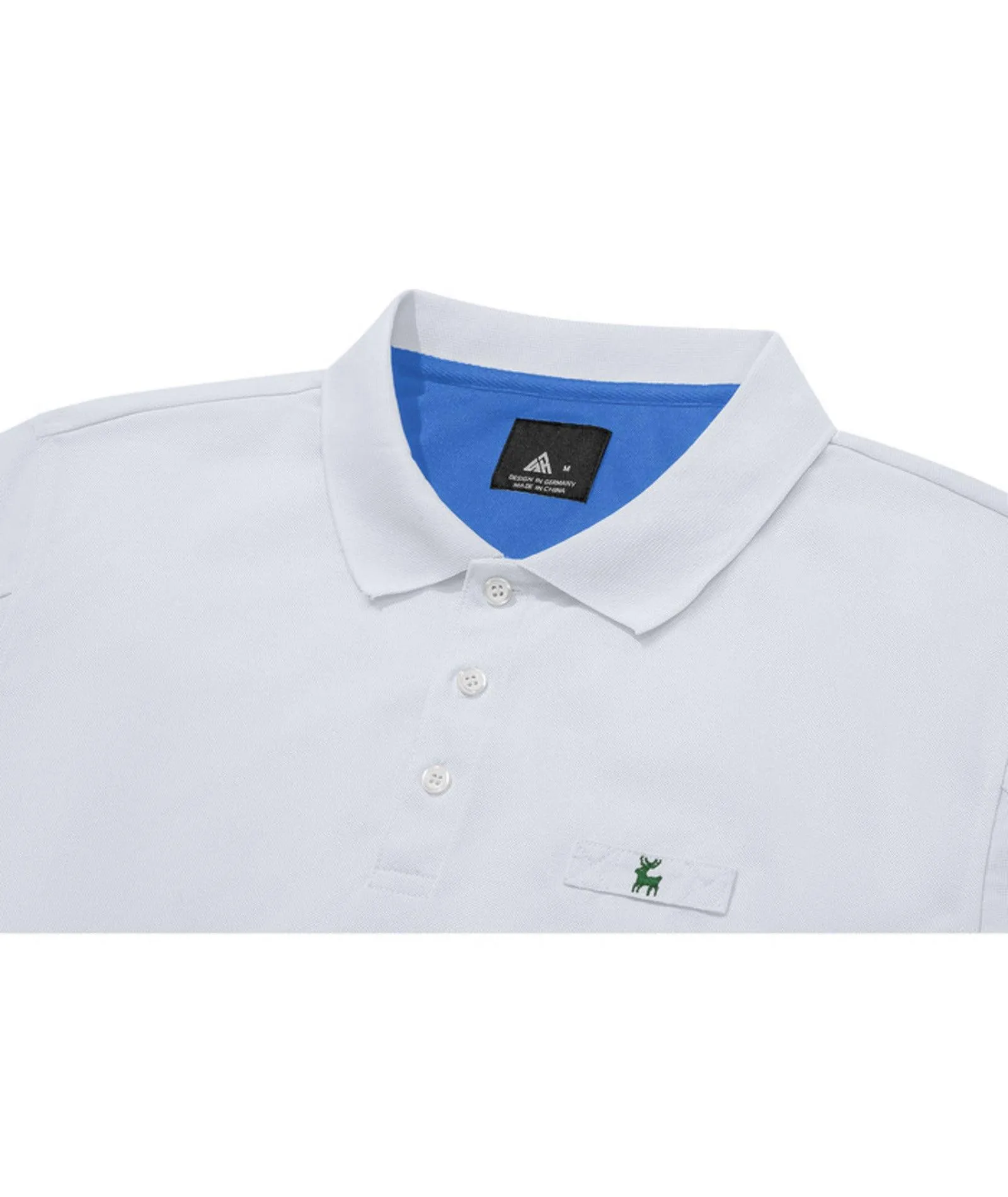 Men's Solid Color Slim Fit Polo Shirt-ZPK007893