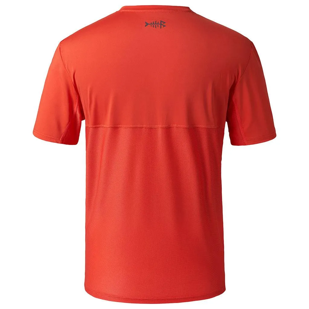 Men’s UPF 50  Short Sleeve Fishing Shirt FS05M