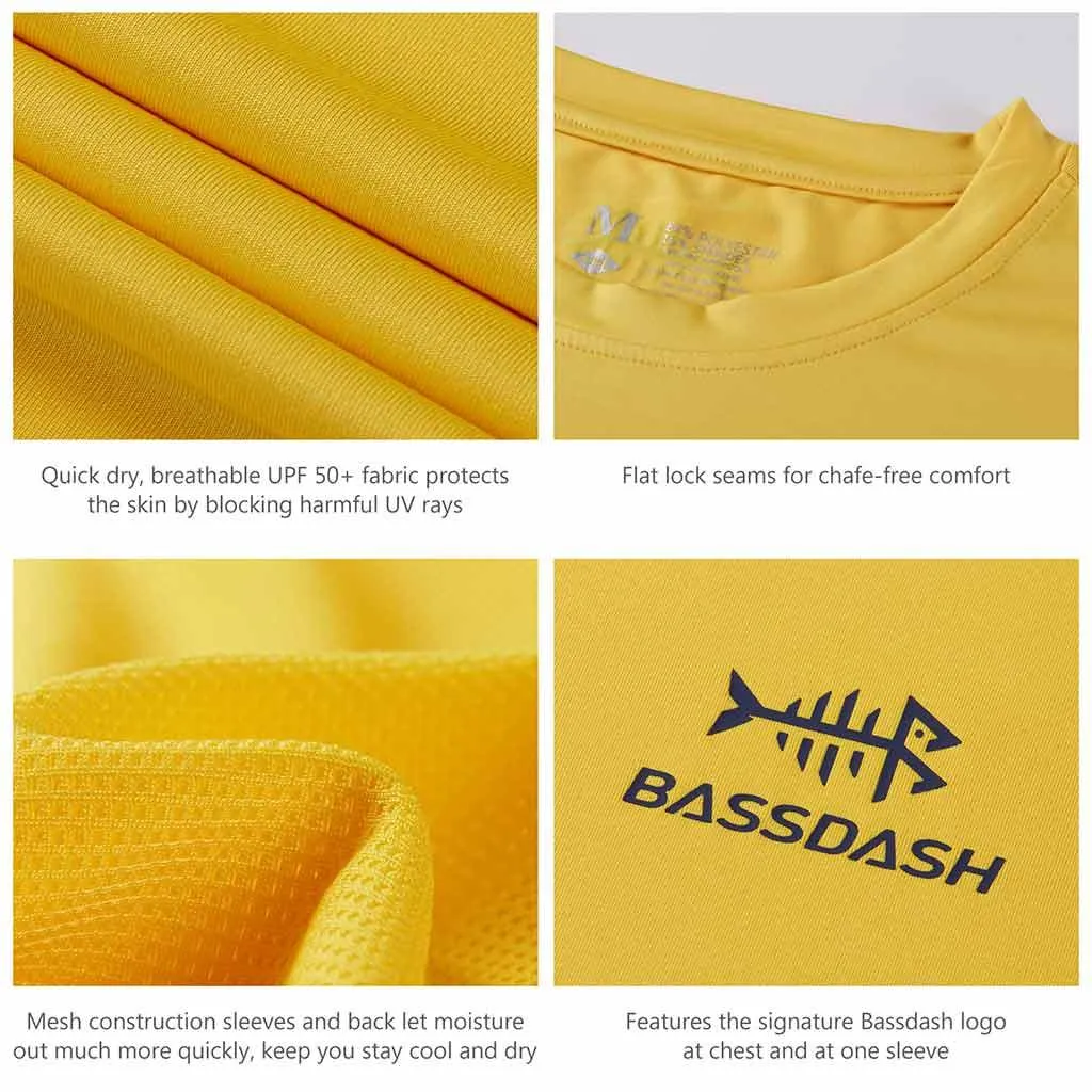 Men’s UPF 50  Short Sleeve Fishing Shirt FS05M