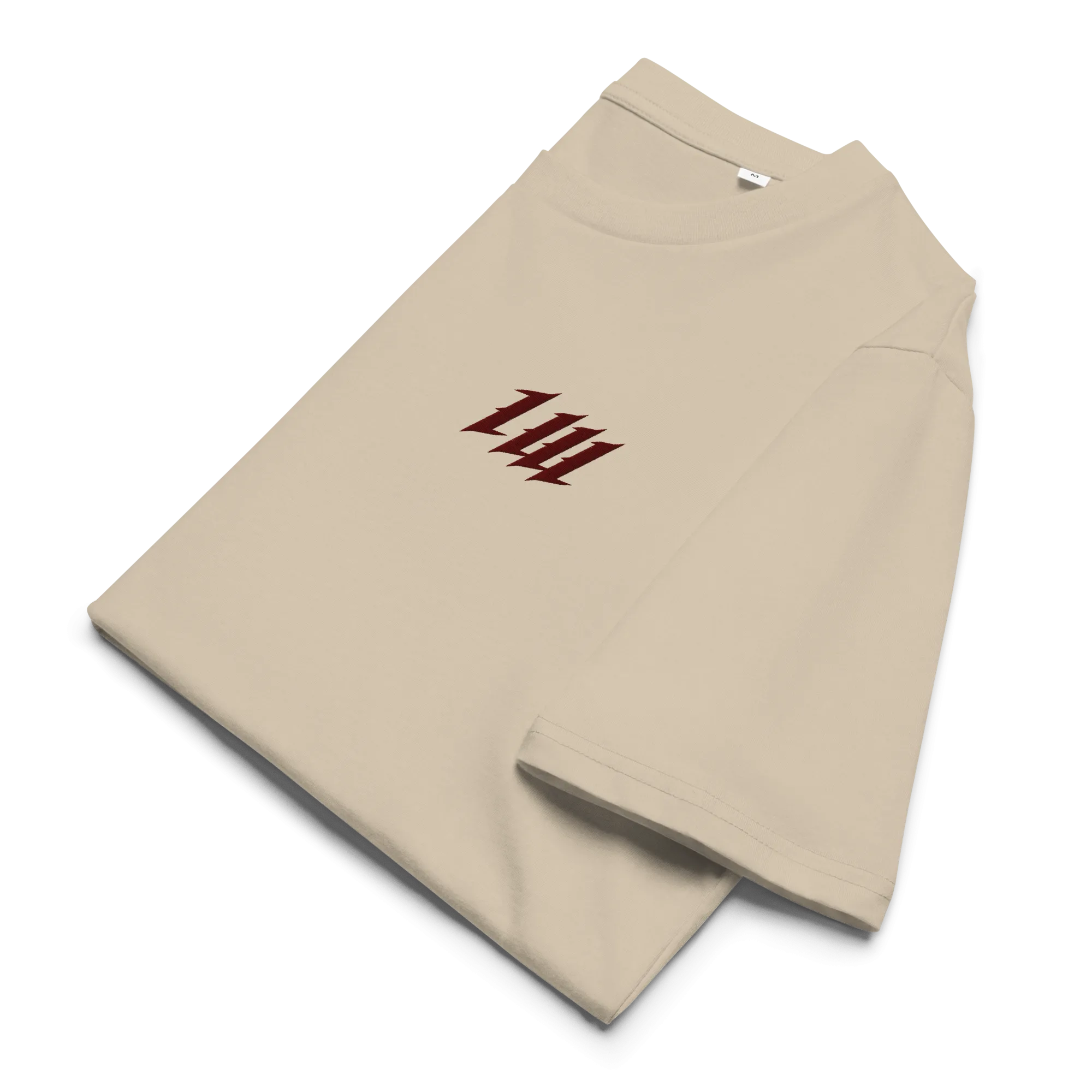 Minimal Beige Organic Tee