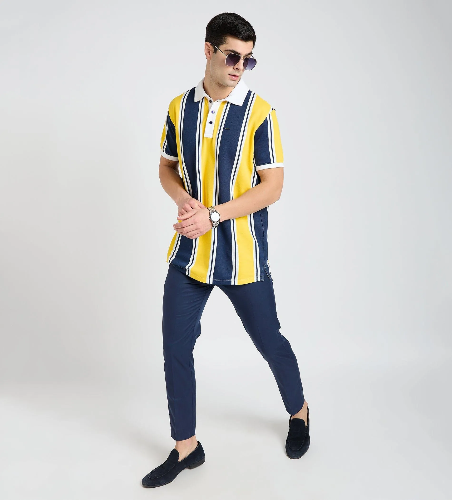 Nautical Chic Polo T-Shirt