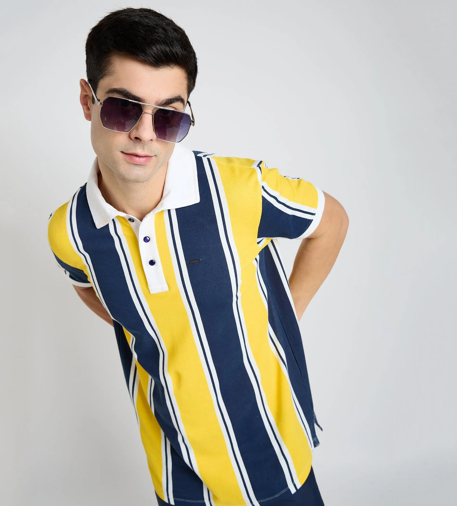 Nautical Chic Polo T-Shirt