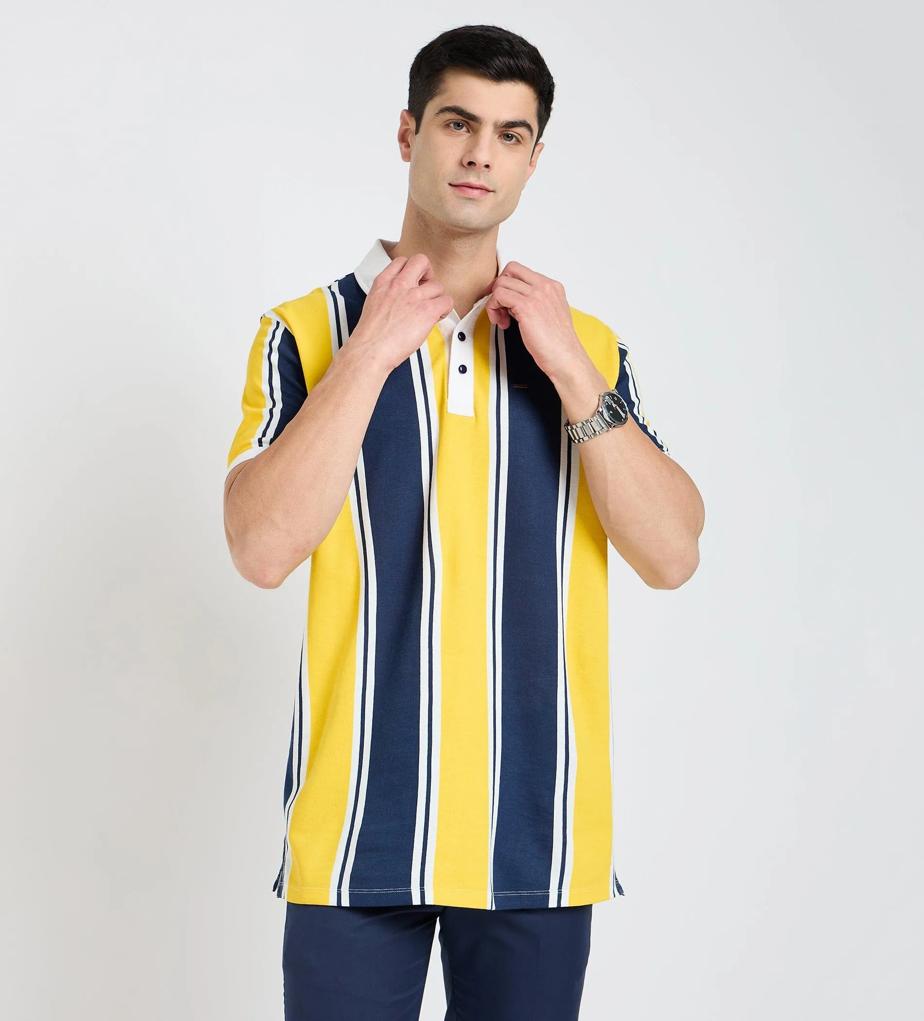 Nautical Chic Polo T-Shirt