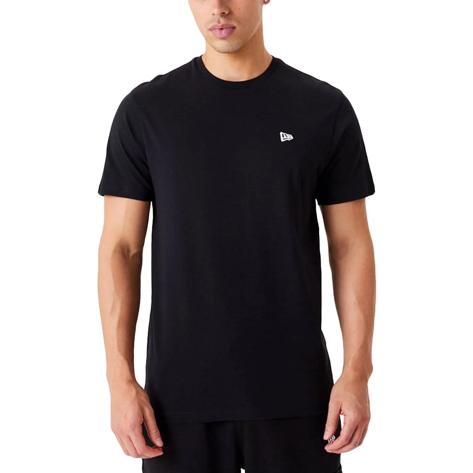 New Era Mens Essentials Short Sleeve T-Shirt - Black