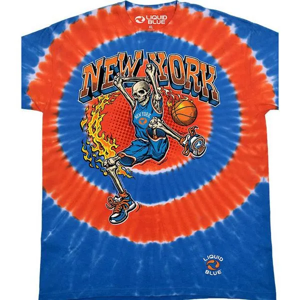 New York Slam Dunk T-Shirt Multi Tie Dye