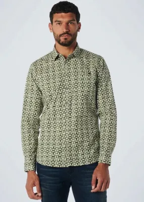 No Excess LS Shirt Dark Green