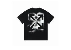 Off-White - Printed Black And White T-Shirt