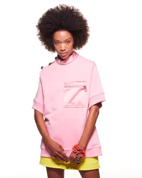 ORGANIC COTTON T-SHIRT - LIGHT PINK