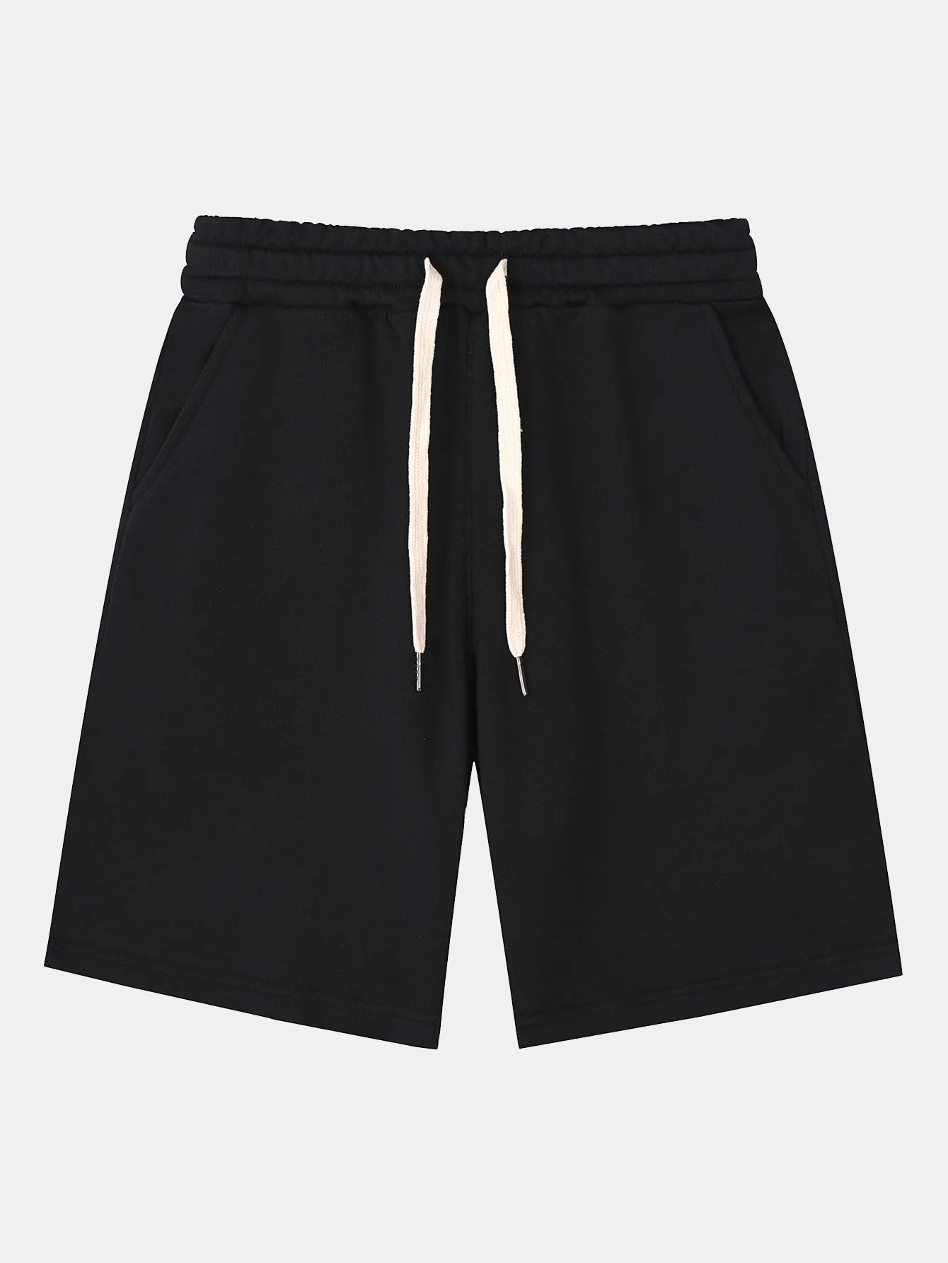 Paris Letter Print Dropped Shoulders Oversize T-Shirt & Sweat Shorts