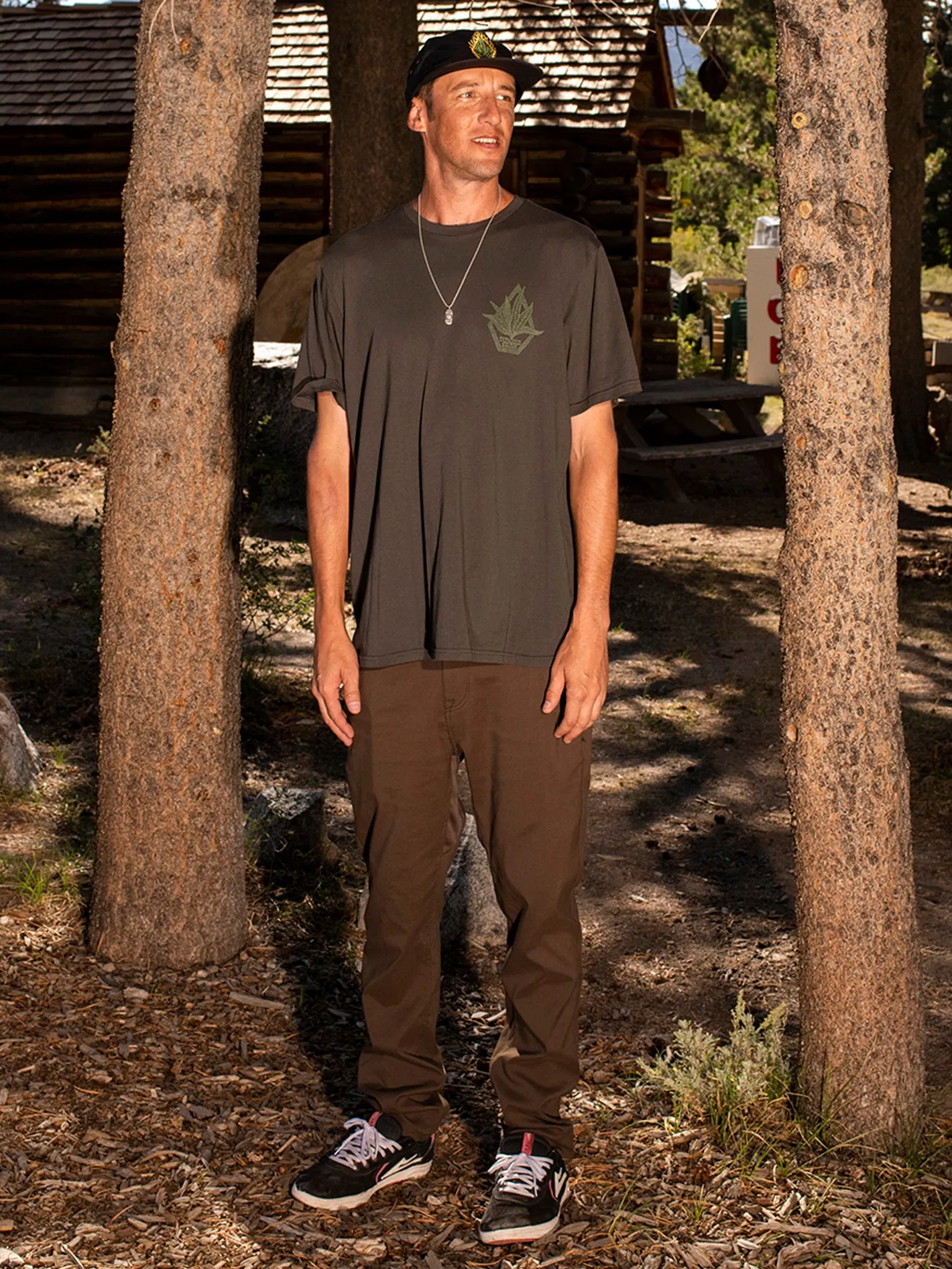Perennial Farm To Yarn Short Sleeve Tee - Rinsed Black