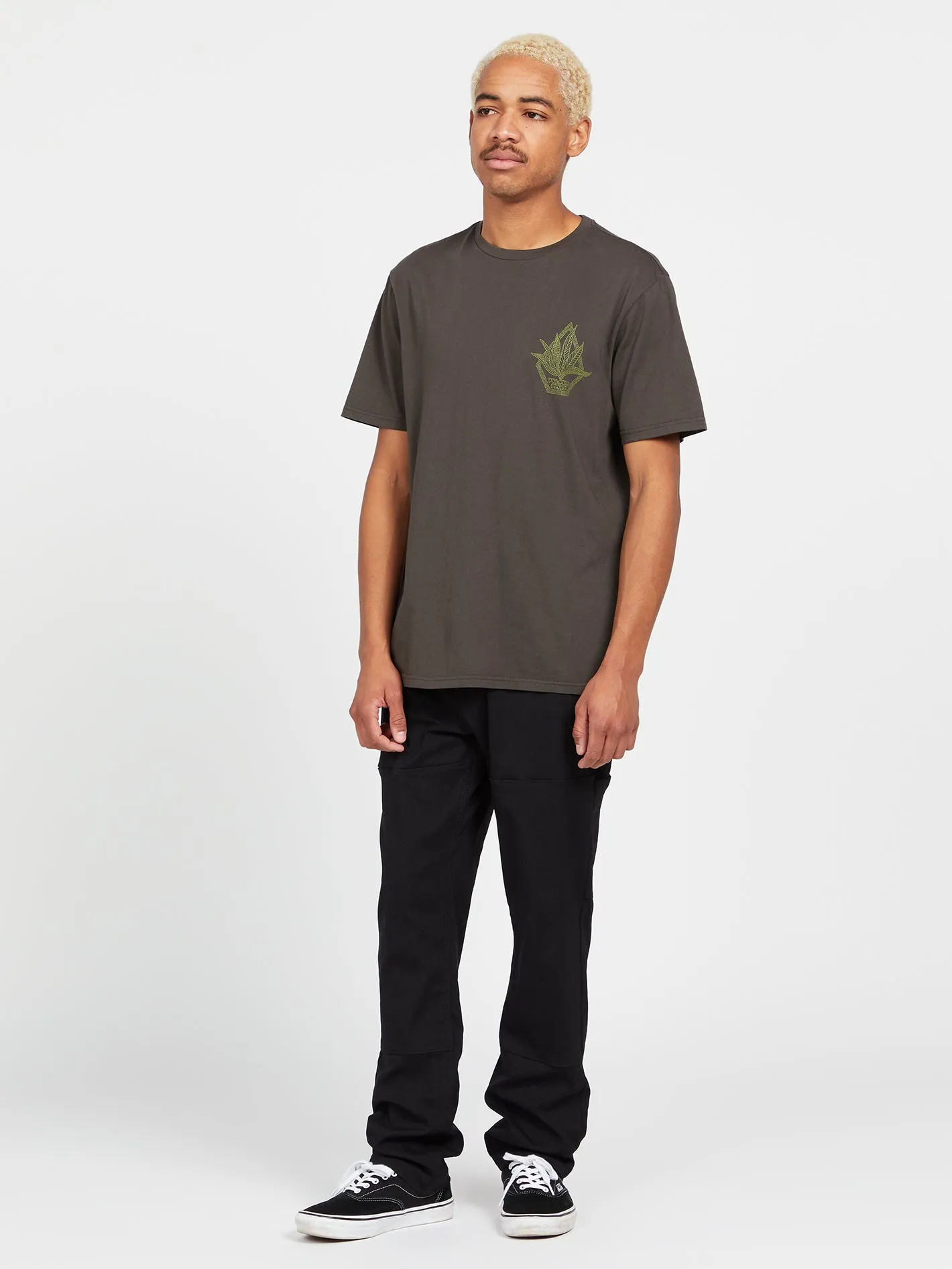 Perennial Farm To Yarn Short Sleeve Tee - Rinsed Black