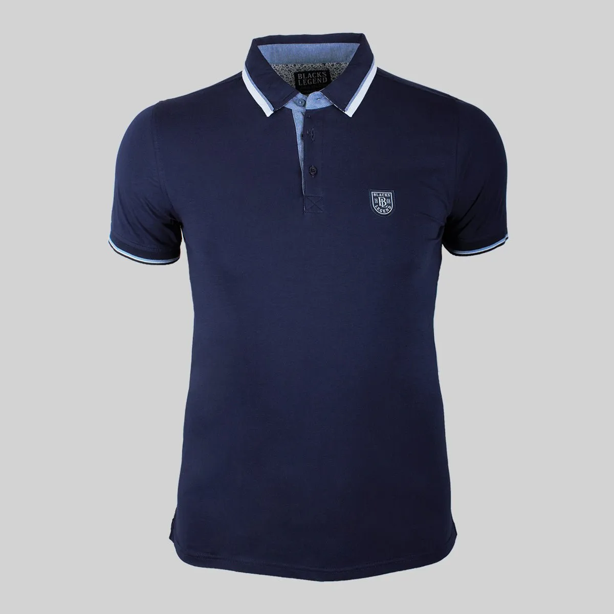 Polo bleu marine Blacks Legend