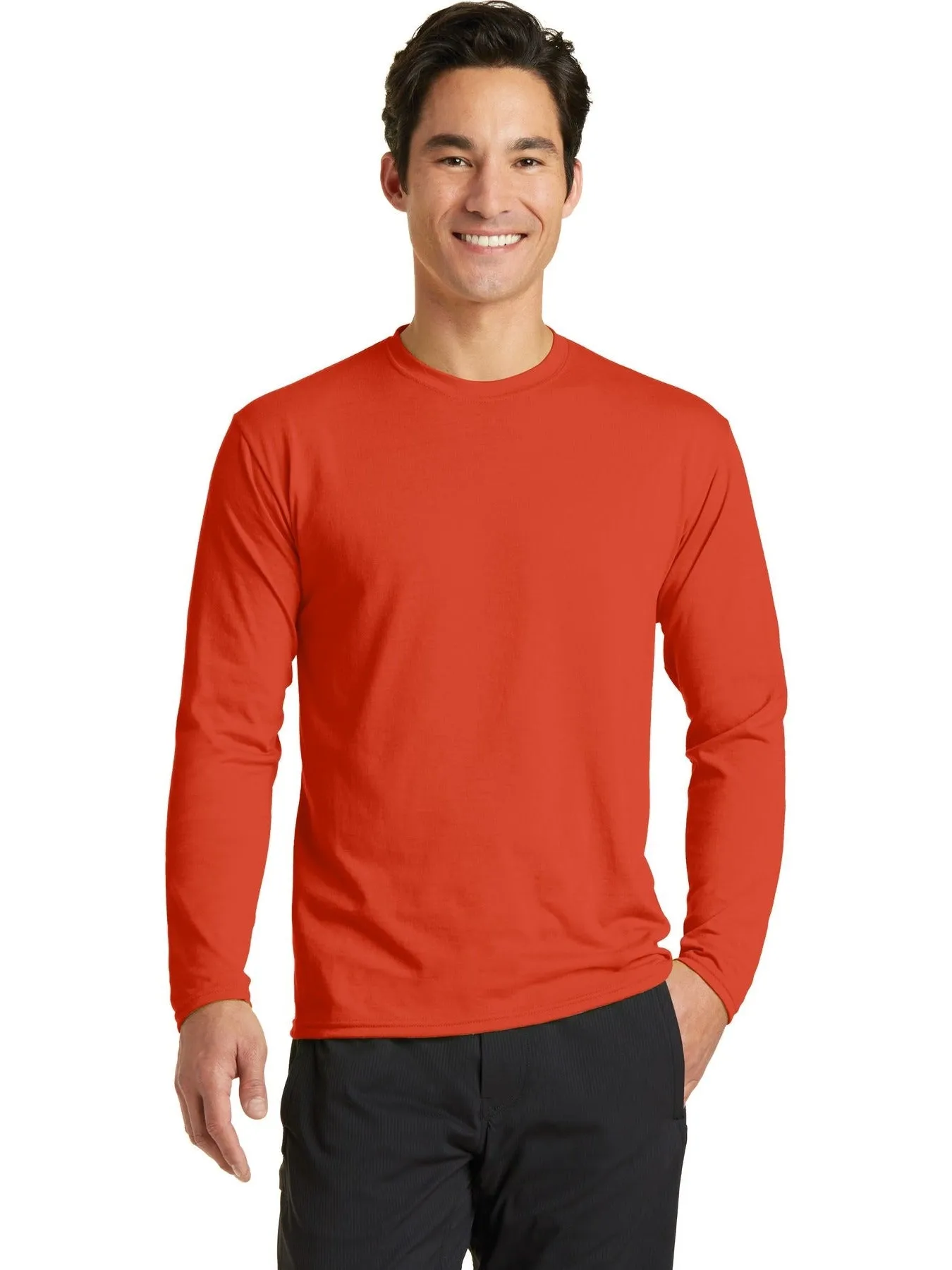 Port & Company Long Sleeve Performance Blend Tee
