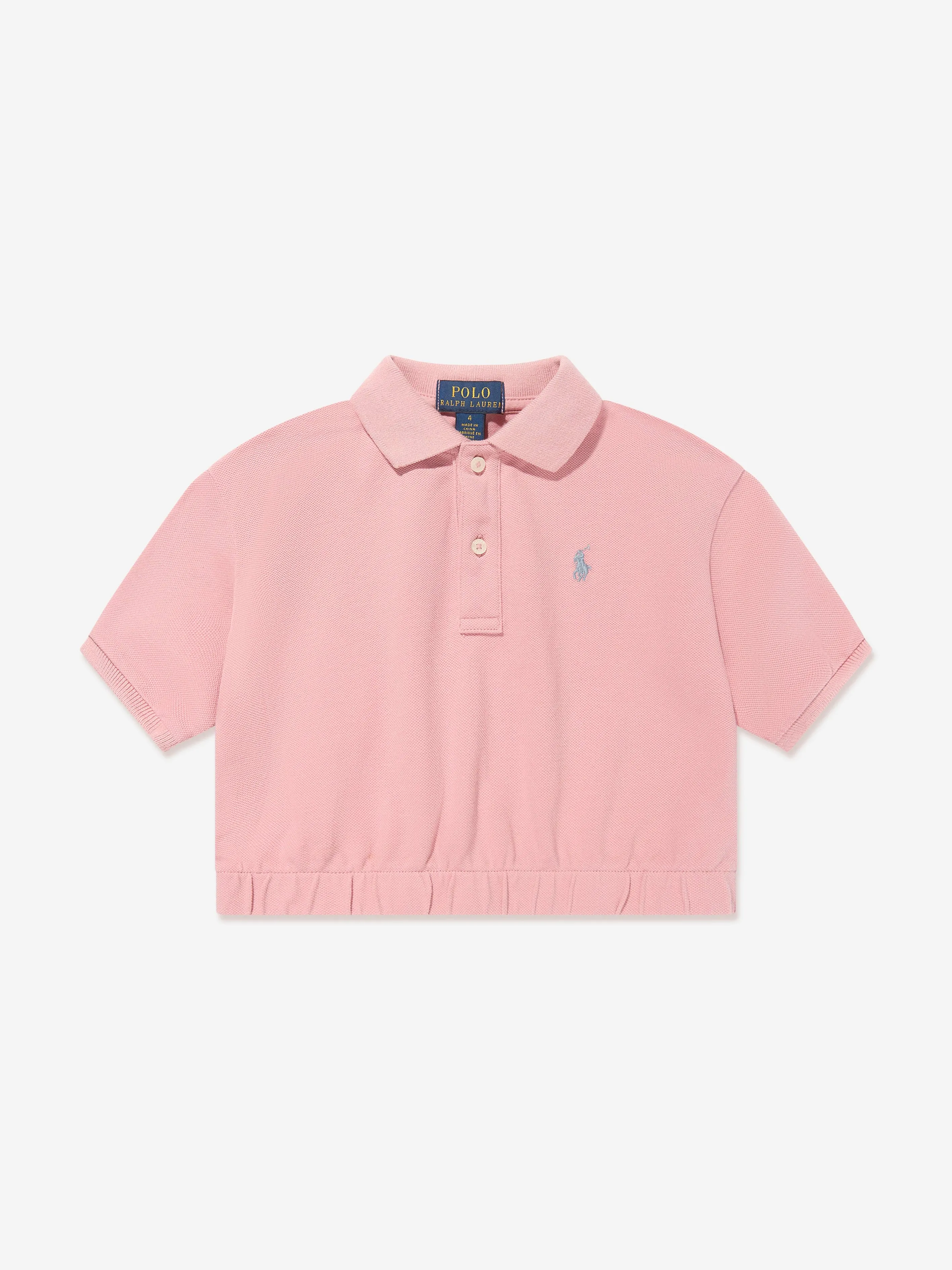 Ralph Lauren Girls Polo Shirt in Pink