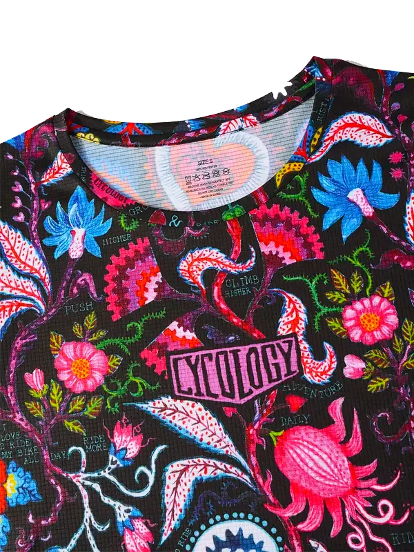 Secret Garden Women's Technical T-Shirt Black