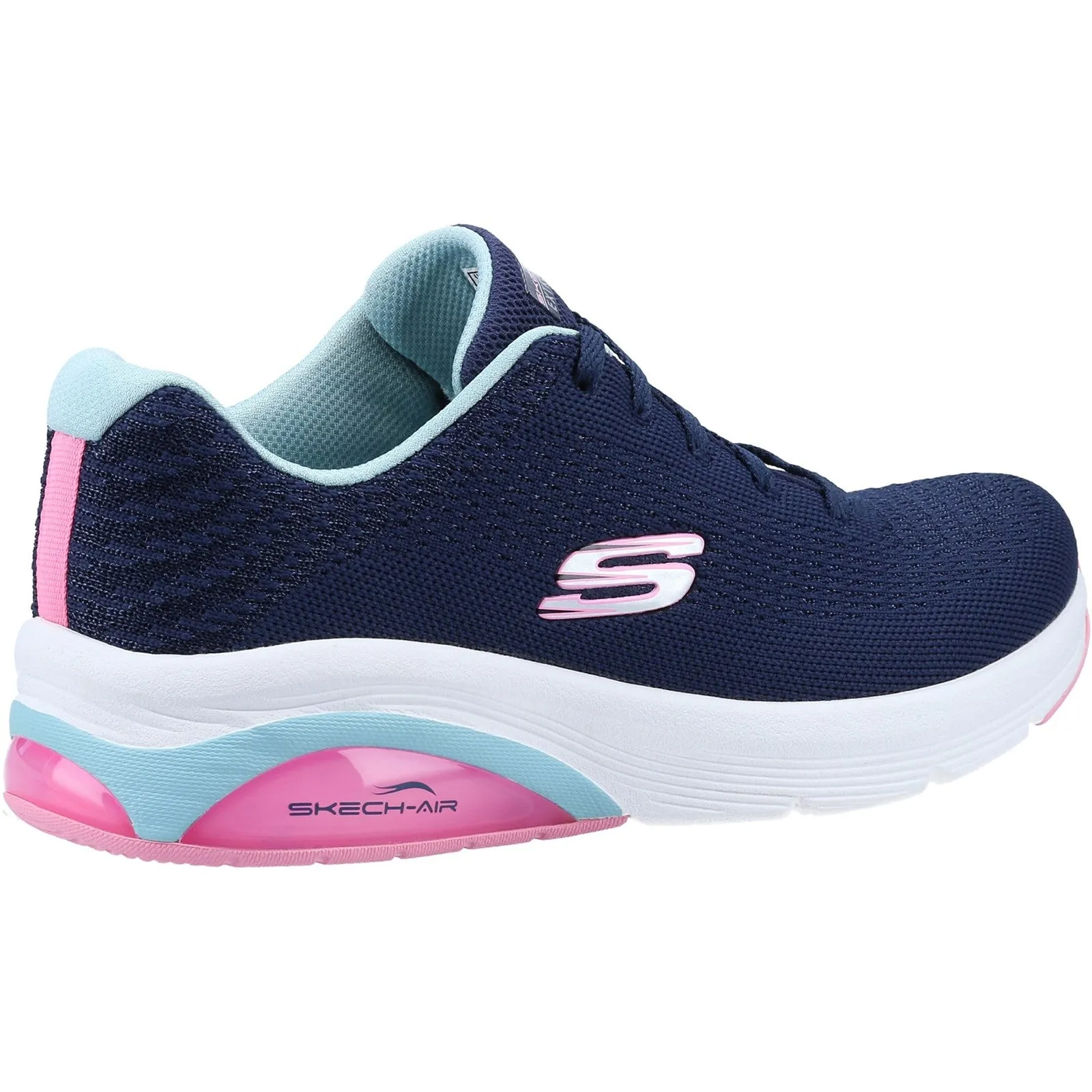 Skechers Womens Skech-Air Extreme 2.0 149645-NVLB Navy/Light Blue Lace Up Shoe