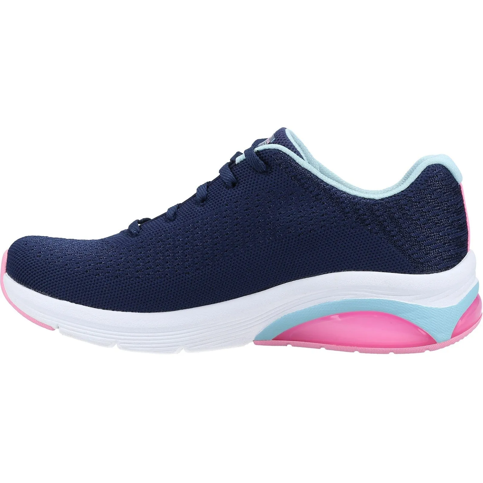 Skechers Womens Skech-Air Extreme 2.0 149645-NVLB Navy/Light Blue Lace Up Shoe